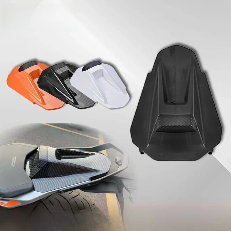 Housse de siège Solo pour passager arrière de moto, en Fiber de carbone, ABS, pour KTM DUKE 790 2018-2024 2023 2022 2021 2020