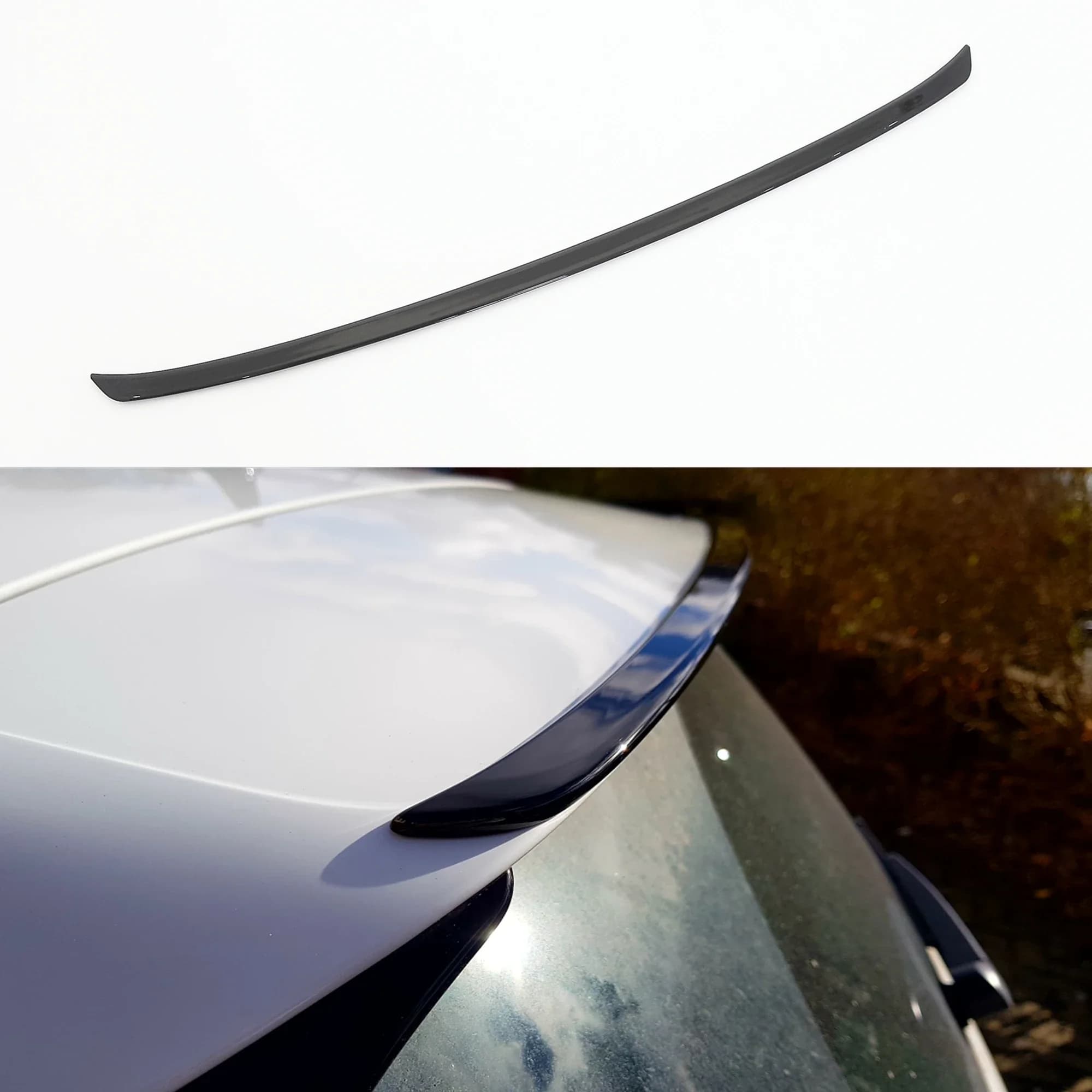 Becquet de Toit Arrière Noir Brcorporelle R Performance Pack, Adapté à Volkswagen Golf Mk7 MkPirGTI GTD R R-Line 2013-2020