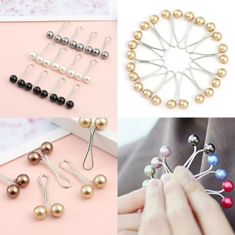 Épingles à foulard en perles multicolores, accessoires islamiques, bijoux pour femmes, Hijab, châle arabe musulman