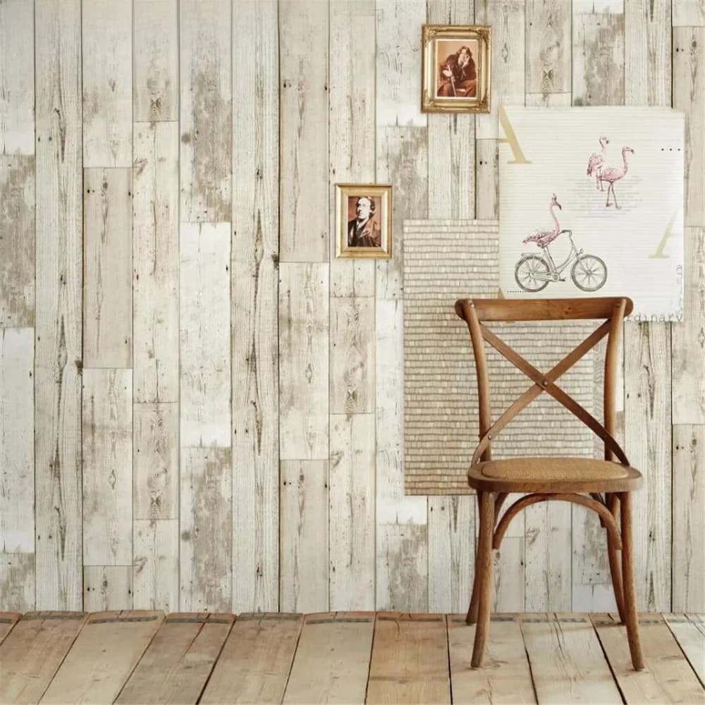 HDHome Wood Peel and Stick Wallpaper, Vinyl Wood Mars, Self Adhesive, Design for Walls, HOBedroom, Home Decor