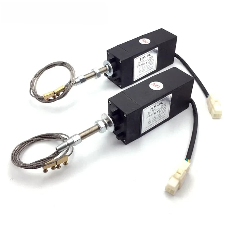 Nouvelle arrivée HY-PL 12V/24V Moteur Diesel Électrique Accélérateur HY PL Moteur Flameout Électrovanne