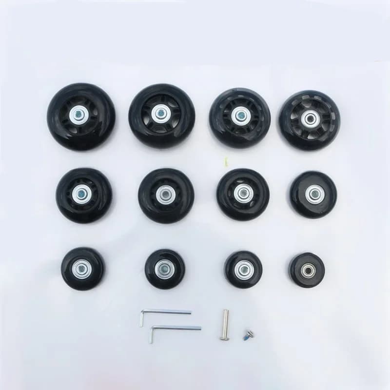 Roues de rechange pour valise, roulettes silencieuses universelles, accessoires pour valises de 20 à 28 pouces