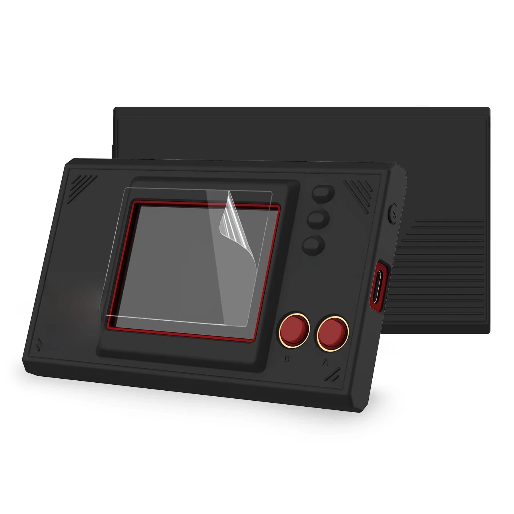 PlayVital Housse de protection en silicone avec 2 protecteurs d'écran pour Nintendo Game & Watch : Super Mario Bros