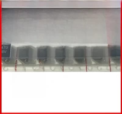 Condensateur au tantale d'origine 20 pièces/6.3V470UF 477 470UF 6V D7343 PS3 D