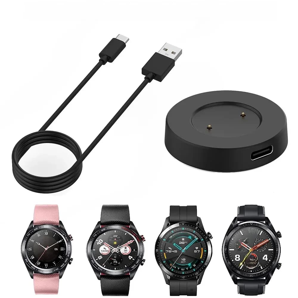 Chargeurs pour Huawei Watch GT montres intelligentes GT2e GT2 42mm 46mm Sport classique Honor actif câble USB charge Portable sans fil