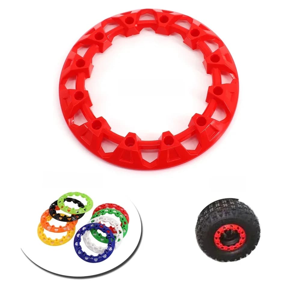 2 ou 4 protections de jantes universelles en plastique pour ATV, 8 pouces, pour pneus de 8 pouces