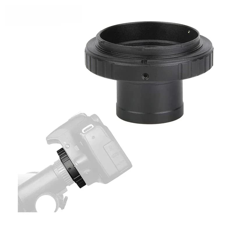 StarDikor – adaptateur de télescope 1.25 pouces avec anneau en T, ensemble d'accessoires de caméra DSLR pour Canon EOS Nikon Sony Pentax Olympus Minolta