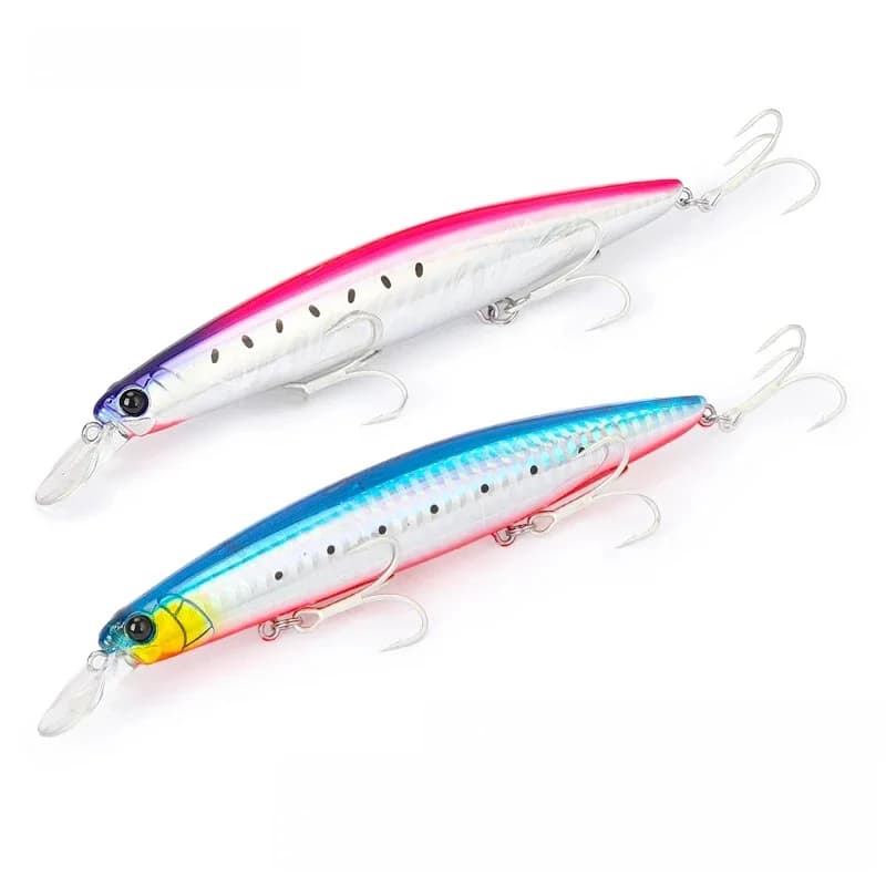 TSURINOYA 130S leurre de pêche méné coulant SCOUT 130mm 24g longue coulée bar flet artificiel grande pêche en mer appâts durs