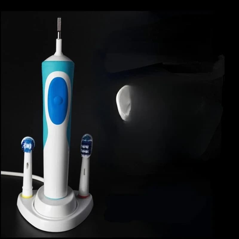 Support de brosse à dents électrique, pour bain Oral B, Support de Base, têtes de brosse à dents, Base avec trou de chargeur
