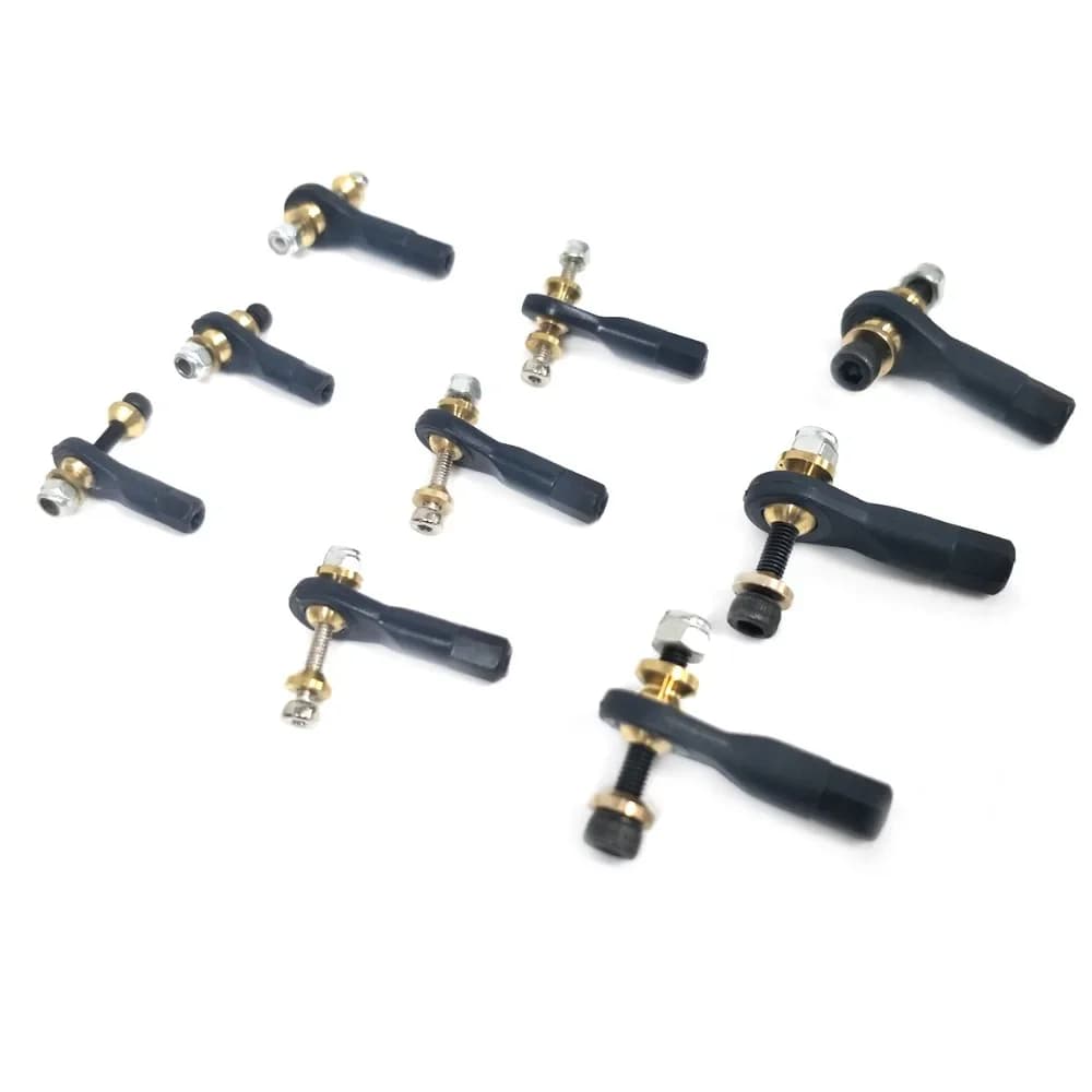 Johonneur à rotule réglables en métal pour avion RC, boule de soulèvement pour Joendoctouristes, coupe d'avion, M2, M2.5, M3, 10 pièces