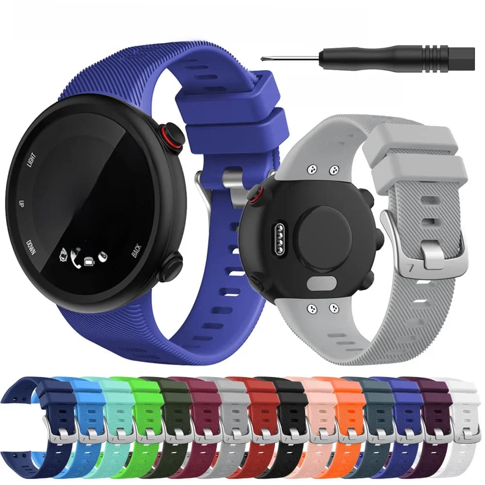 Bracelet de rechange en silicone pour Garmin Forerunner, bracelet de montre intelligente, accessoires de bracelet à la mode, outil Correa, 45S