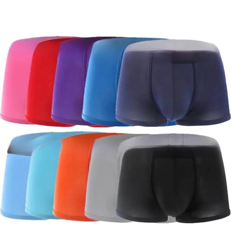 10 pièces/lot hommes Boxershorts Sexy Boxer doux lettre imprimé Boxer Shorts pour hommes sous-vêtements hommes boxeurs mâle Slip Homme Calzoncillo