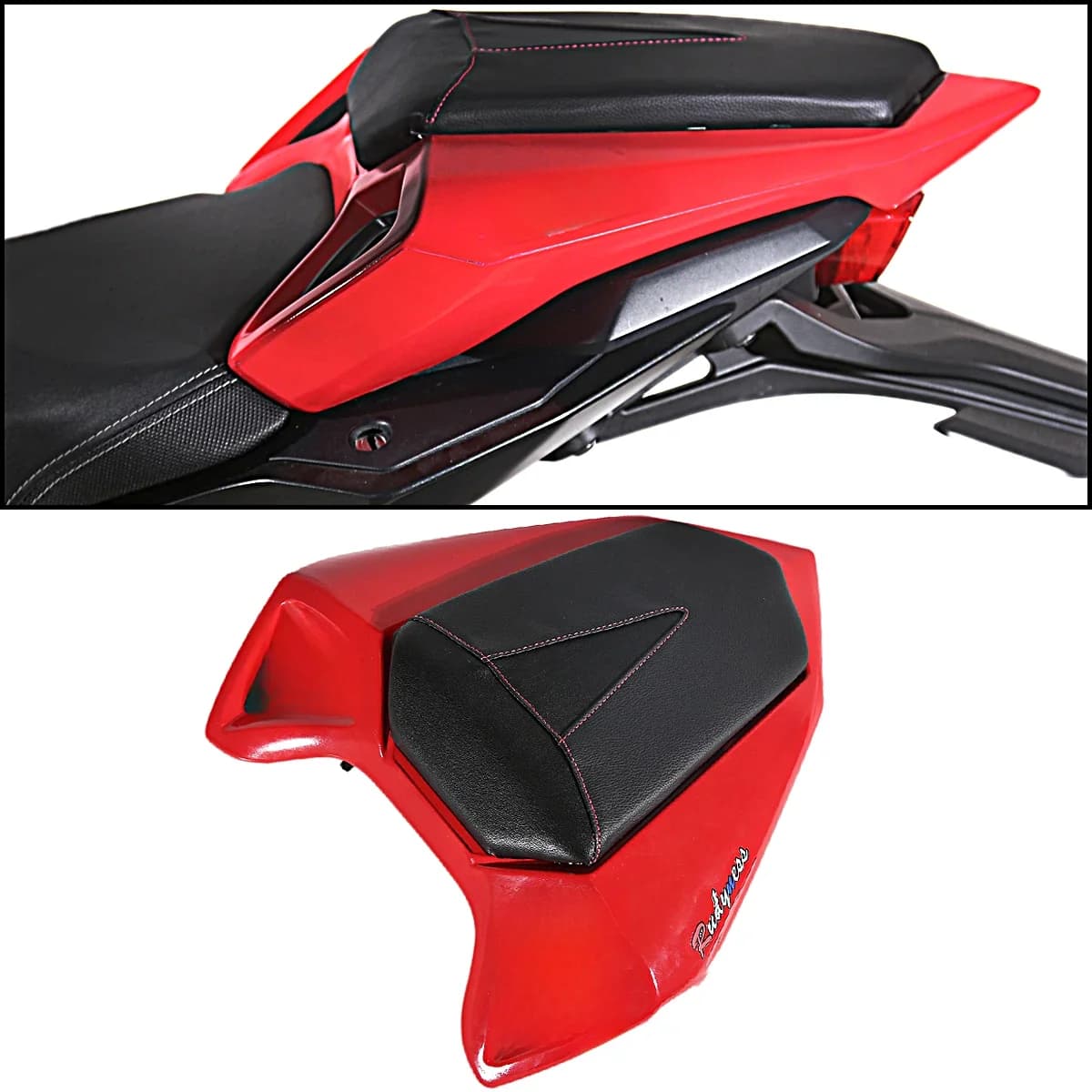 Capot de Carénage de Section Arrière de Siège Passager Rouge, pour Honda CBR650R CBR 650R, Modèle 2019-2022