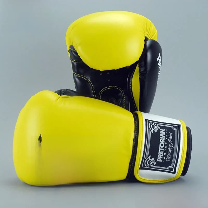 GANTS DE BOXE EN CUIR PU pour hommes et femmes, PRETORIAN TIWNS MUAY THAI, Boîte d'entraînement, 5 couleurs, 10-16 oz
