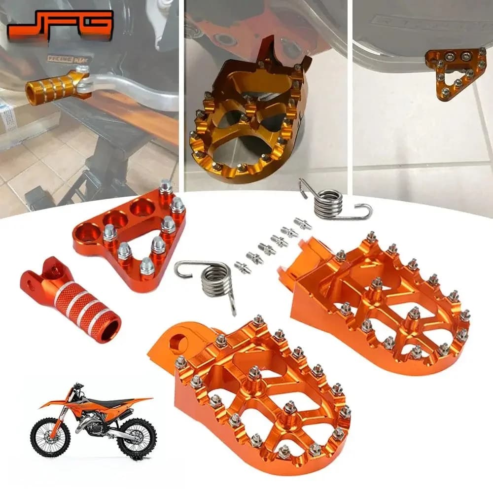 Repose-pieds de moto, embout de levier de vitesses, pédales de repose-pieds pour KTM SX SXF XC XCF EXC EXCF XCW XCFW 125 150 200 250 300-530 JFG
