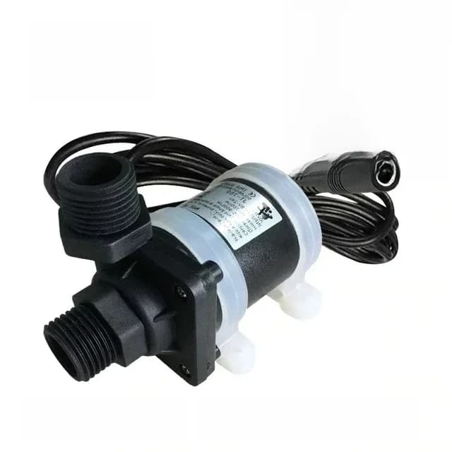 Pompe à eau solaire submersible sans balais, surpresseur d'eau, chauffe-eau, moteur, DC 12V, 24V