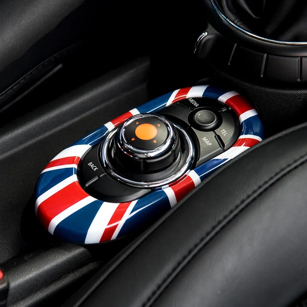 Autocollant de couverture de panneau de vitesse pour boutons de Console centrale de voiture, pour BMW MINI Cooper F55 F56 F57 2024 2023 2022, Modification d'accessoires de voiture