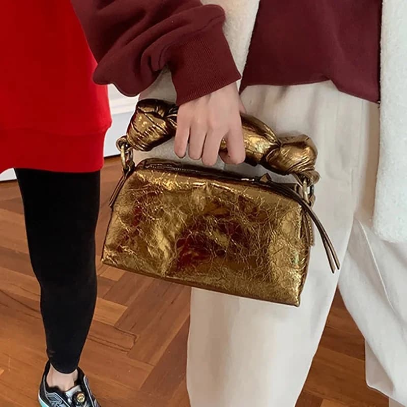 Sac à main en cuir pour femmes, à bandoulière, Vintage, bonne qualité, couleur unie, pour fête, mariage, nouvelle collection