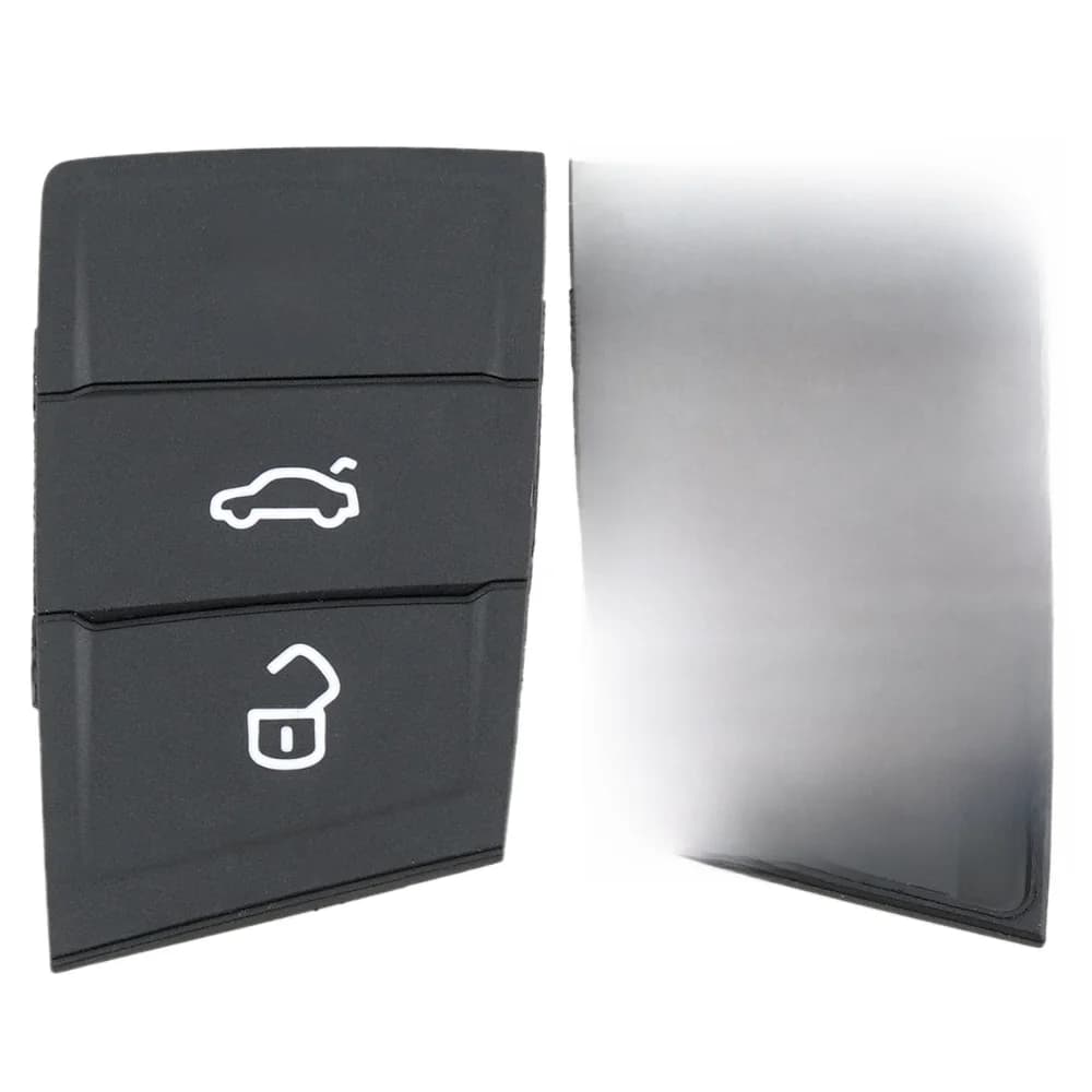 Porte-clés de voiture de remplacement à 3 boutons, en caoutchouc, pour Golf 7 4 5 Mk4 6 Skoda Octavia Seat Leon Ibiza, nouveau