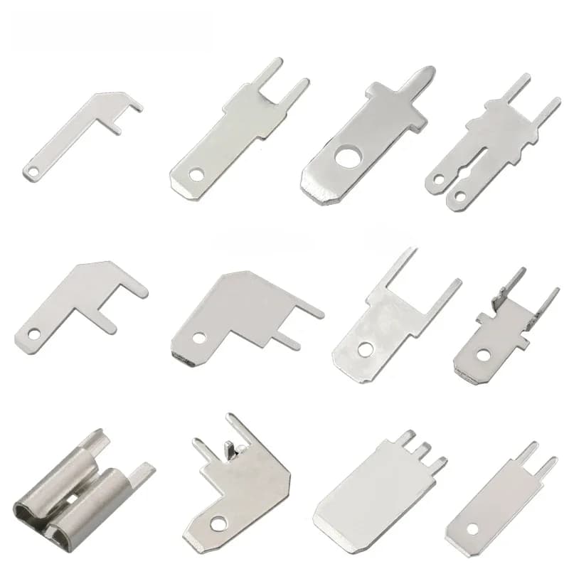 20 pièces 2.8 4.8 7.8 9.5 MM 110 187 305 Terminaux de soudure pour carte de circuit imprimé en laiton étamé