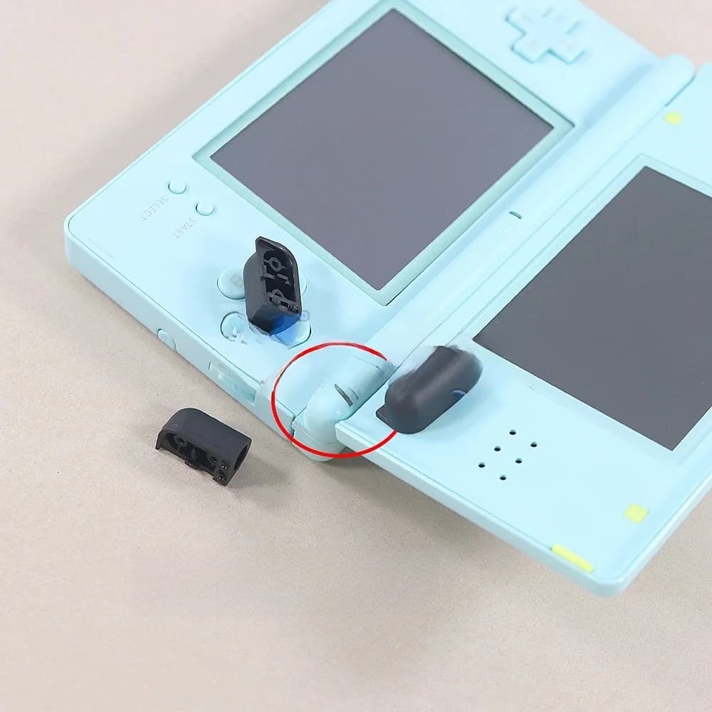 Charnière de baril d'axe rotatif pour Nintendo DS Lite, lampe lumineuse, arbre rotatif, NDSL, 1PC