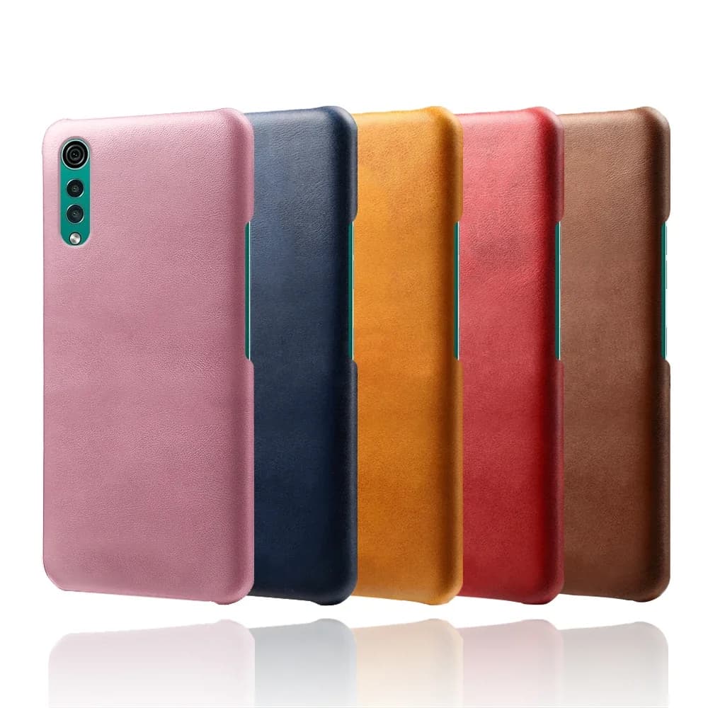 Étui de luxe en cuir PU pour LG, étui en velours pour G8s, V40, V50, V60, ThinQ, 5G, mince, PC, pour LG V30, v30s, G8, G7, ThinQ