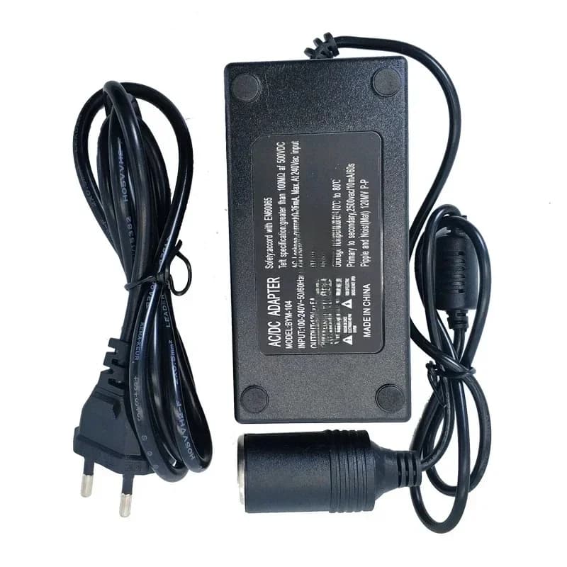 AC DC 110V 220V à 12V 2A 5A 8A 10A adaptateur d'alimentation voiture allume-cigare convertisseur onduleur 220V 12V alimentation adaptateur