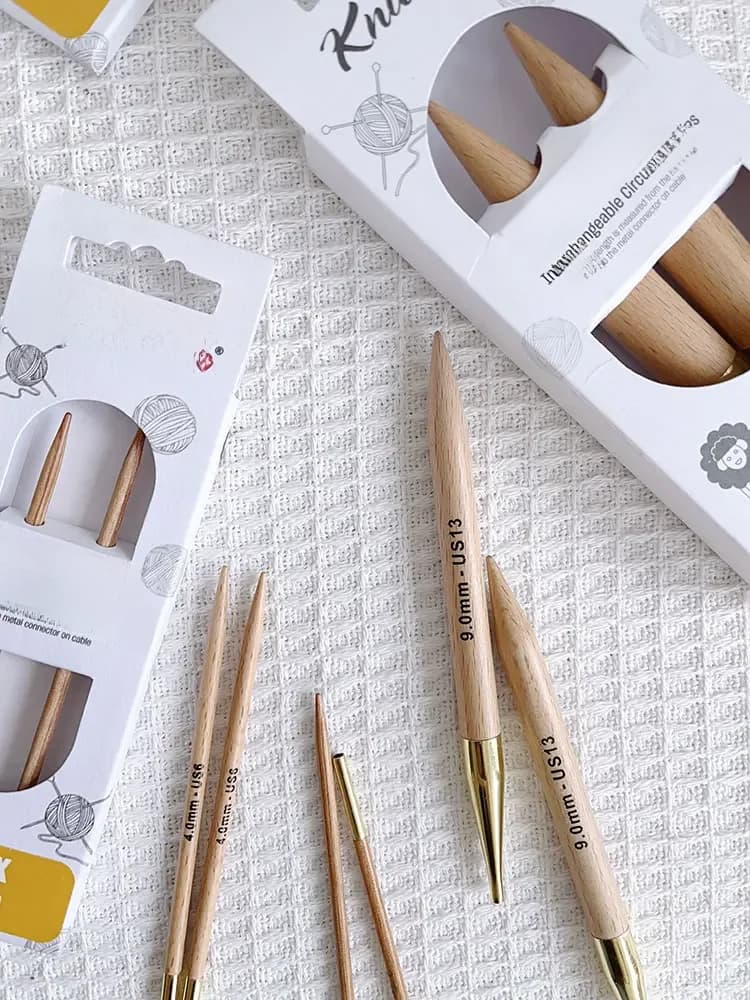 1 pièce Knitpro Basix 11,5 cm aiguille à tricoter circulaire interchangeable