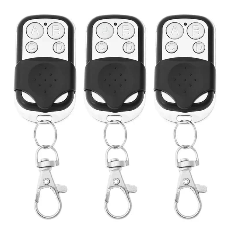 2 pièces/3 pièces télécommande RF sans fil 433MHz porte électrique porte de Garage télécommande porte-clés duplicateur contrôleur