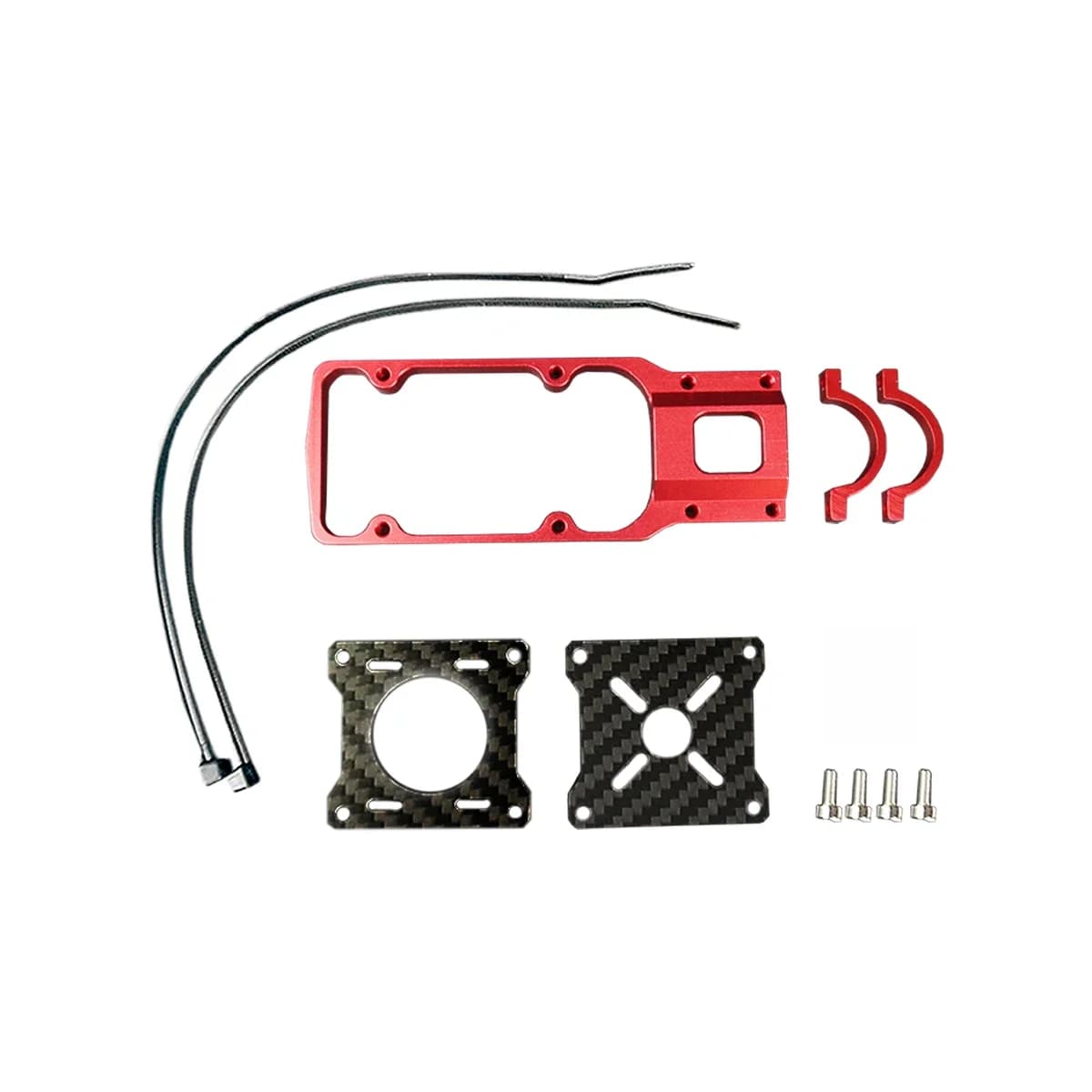 Accessoires de bricolage pour Drone, cadre de quadricoptère, pièces de 20mm 22mm 25mm, Tube de carbone, base de moteur en alliage d'aluminium