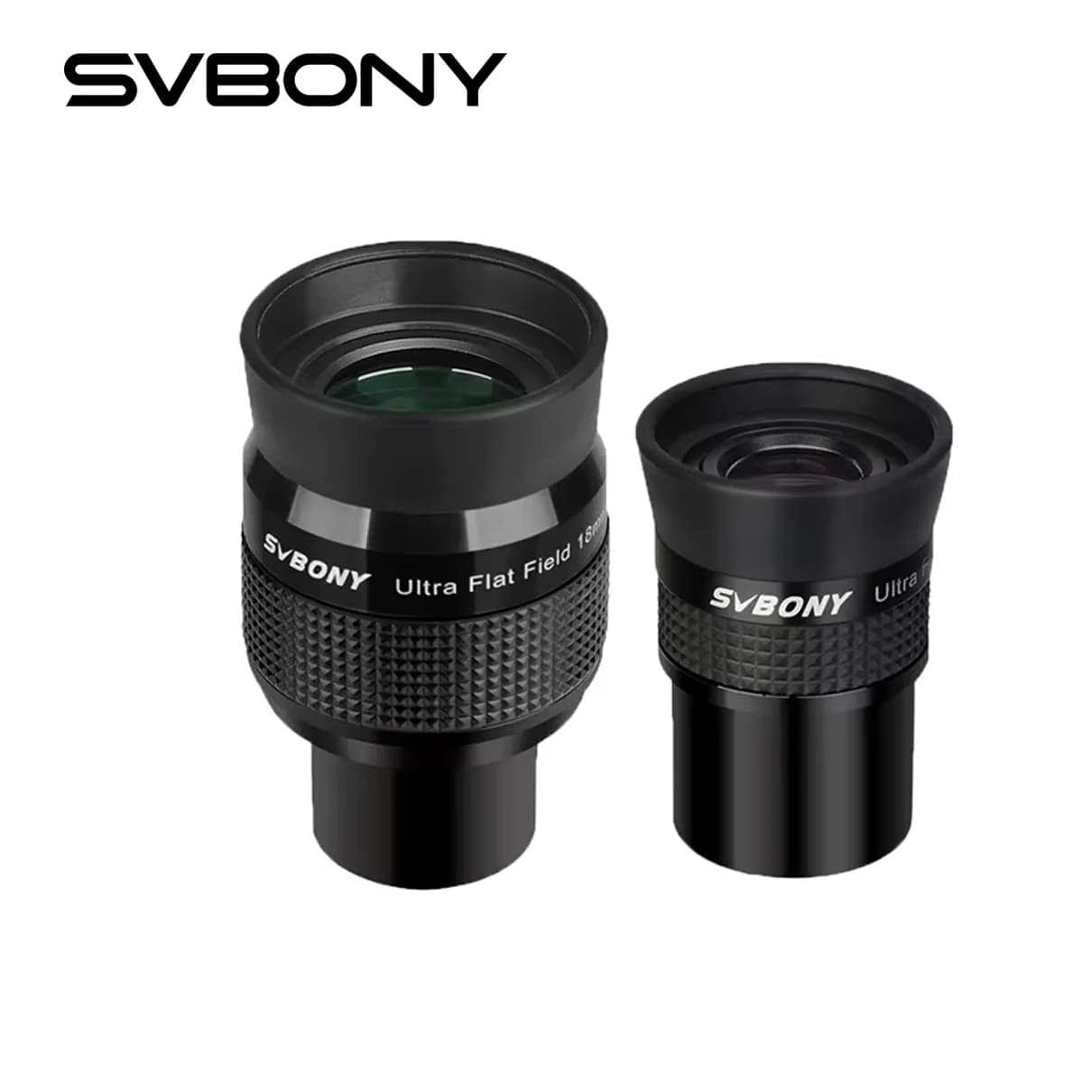 Oculaire de télescope Svbony SV190, 1.25 pouces, UF10mm/18mm, oculaire à champ Ultra plat FMC