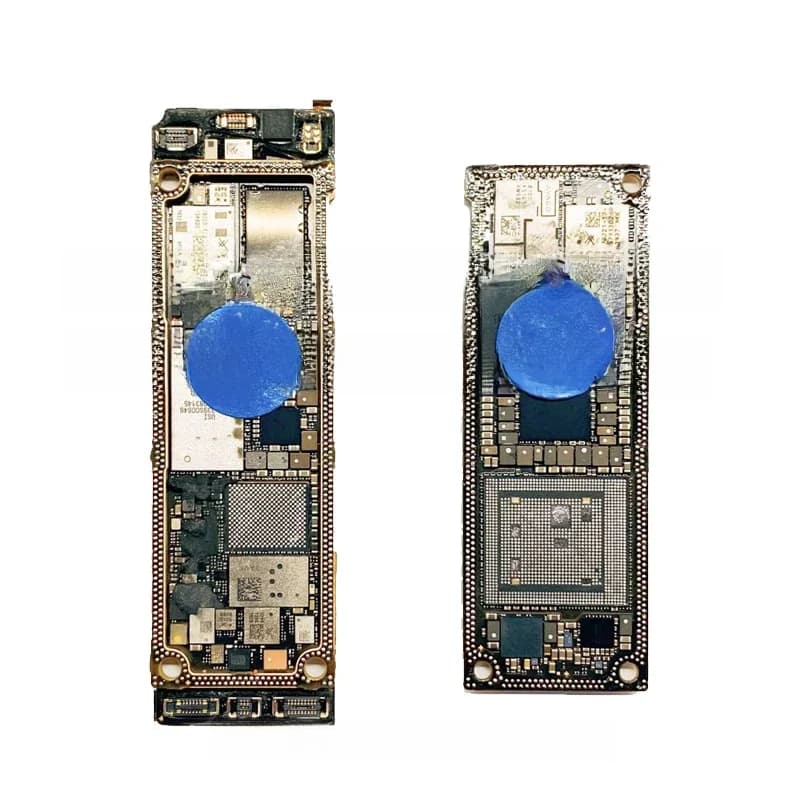 Bande de base CPU pour iPhone 11/11 Pro/11 pro max, carte mère verrouillée ICloud, carte logique d'échange de bande de base CPU, carte CNC percée