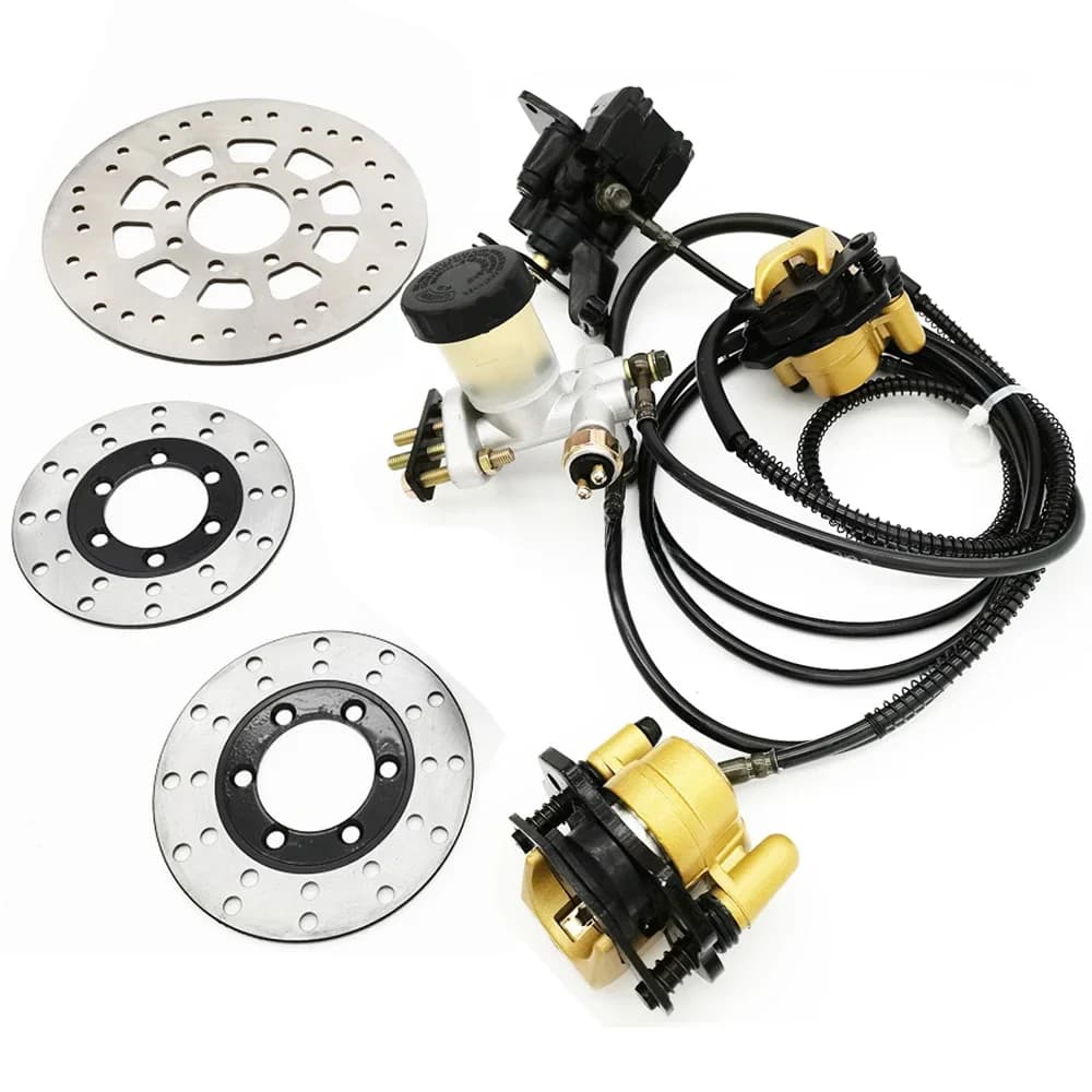 Frein avant et arrière hydraulique pour Go Kart, système d'assemblage de plaquettes de Calretraités, disque de frein pour 150cc, 250cc, façades RL, vélo D343, Butoise