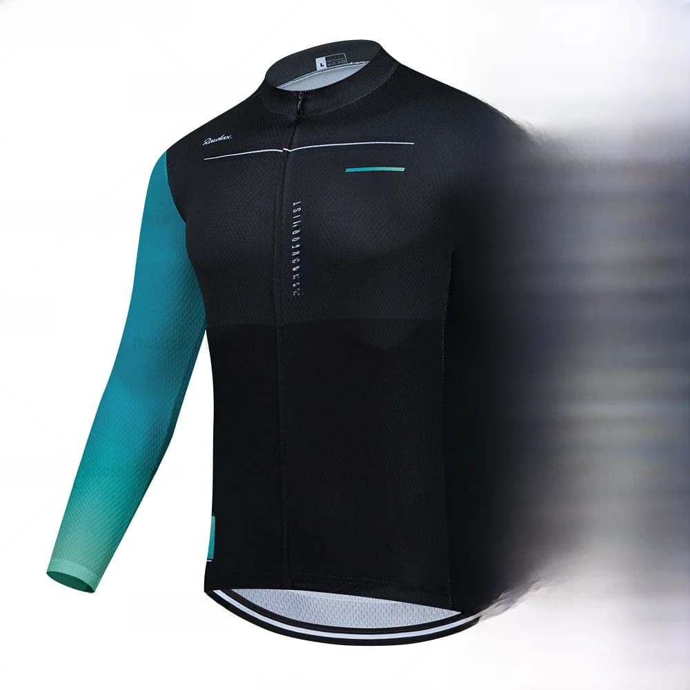 RAUDAX 2026 hommes à manches longues Maillot de cyclisme vtt vêtements de cyclisme respirant vélo Maillot Ropa Ciclismo vêtements de sport vêtements de vélo
