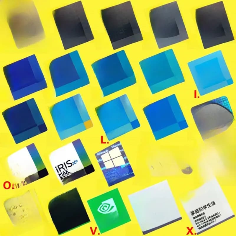Étiquette autocollante de Certification Evo 11 génération, étiquette originale Core i9 i7 i5 i3 pour ordinateur portable et de bureau
