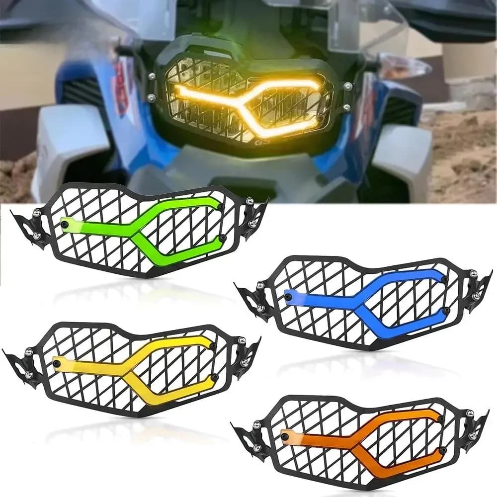 Protecteur de phare de moto, Grille de protection pour BMW F850GS ADVENTURE F750GS F750 GS 850 2018 2019 2020 2021