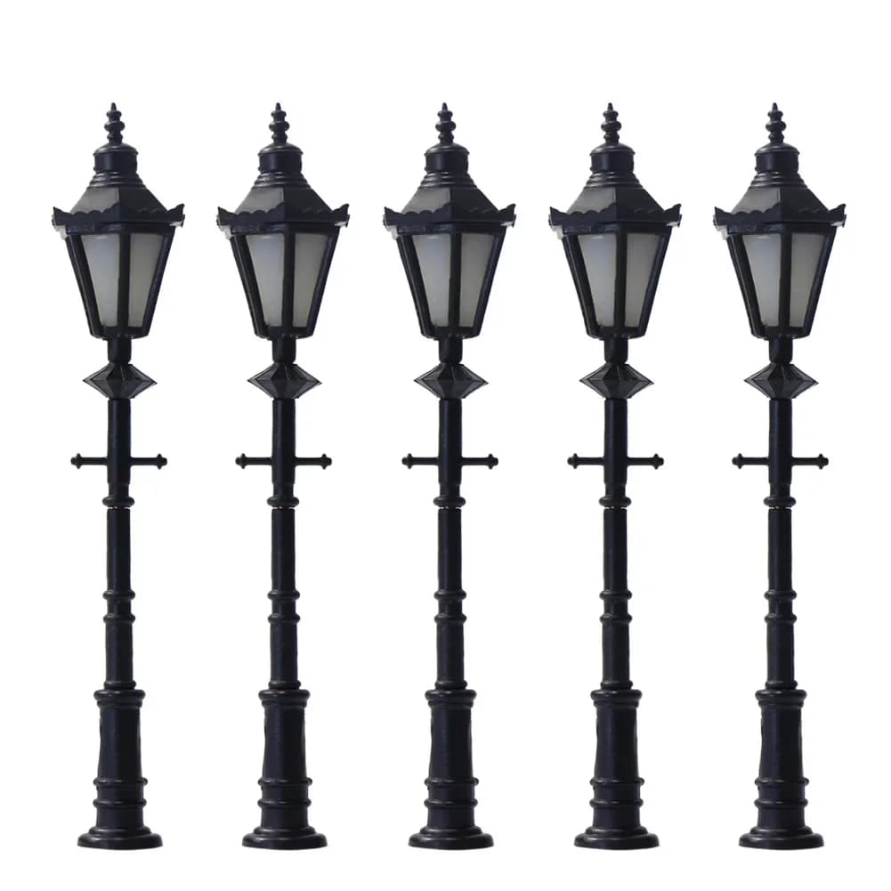 Evemodel 5 pièces 1:50-1:200 modèle lampes ferrées lampadaires Z N HO OO O échelle LED