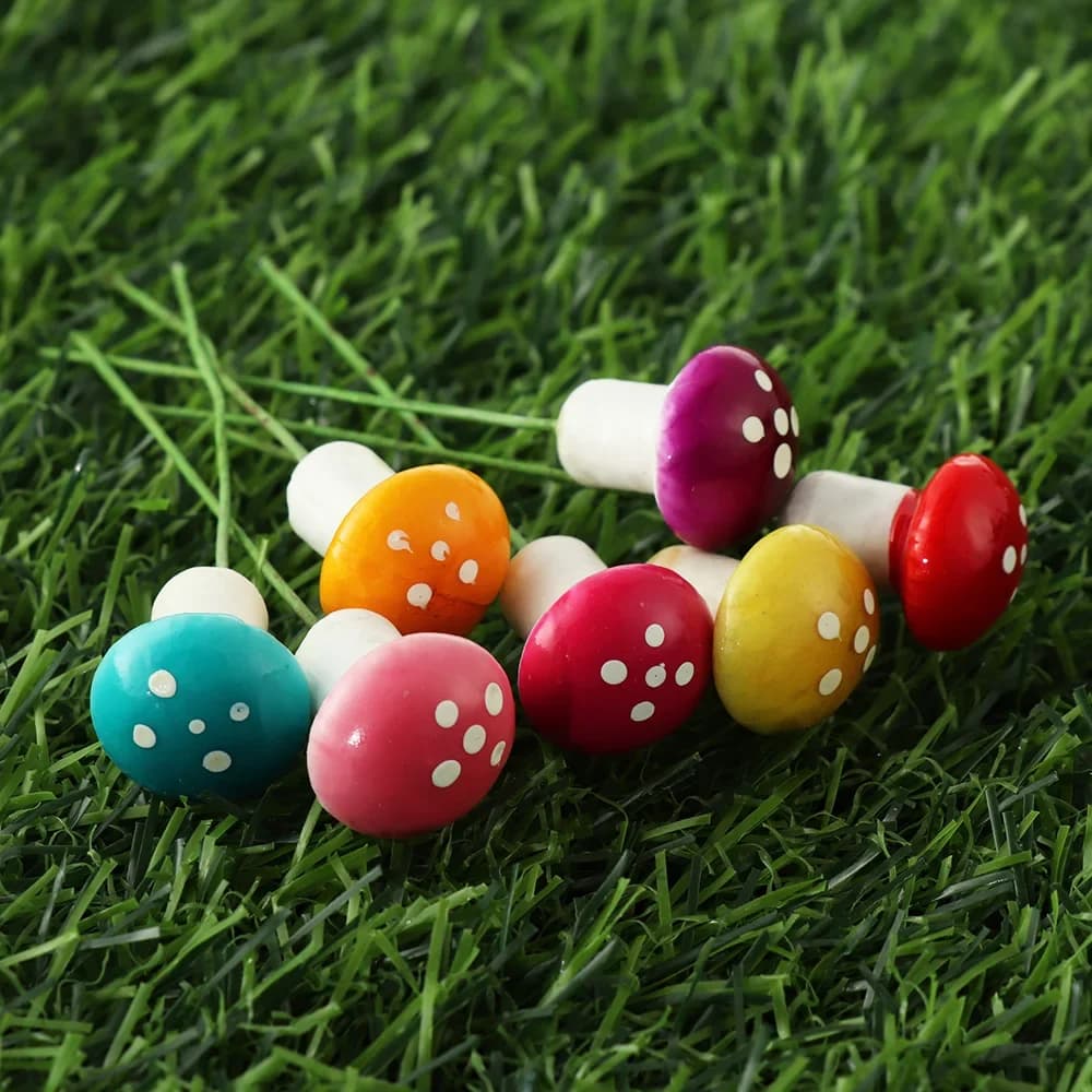 Mini Plantes Artificielles en Pot, Mousse plus Lente, Décoration de Jardin, Ornement en Résine Artisanale, Mousse, Figurine Miniature, 1 à 10 Pièces