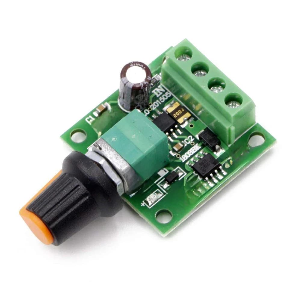DC 1.8V 3V 5V 6V 12V 2A PWM contrôleur de vitesse de moteur basse tension contrôleur de vitesse de moteur PWM 0 ~ 100% Module d'entraînement réglable