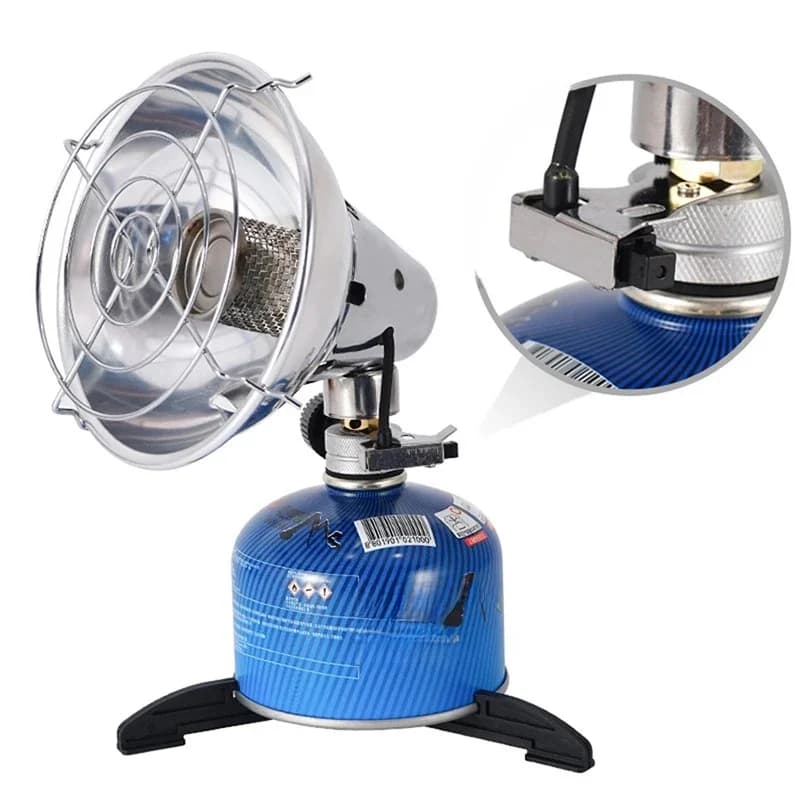 Chauffage au gaz portable pour l'extérieur, chauffage au propane, chauffage au butane de camping, chauffage d'espace au gaz pour la pêche, le sac à dos