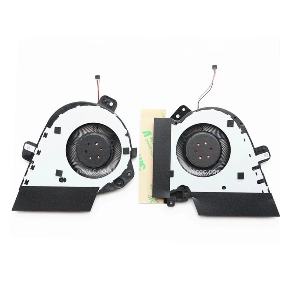 Ventilateurs de refroidissement 5V pour ASUS ROG Zephyrus G15 GA502 GA502IU GA502IV CPU GPU ventilateurs 13NR03V0T 020011 13NR0210AM0901 6033B 0079901