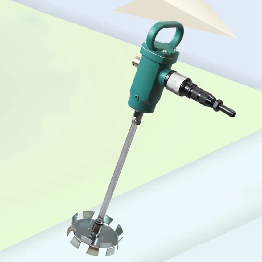 Agitateur à Air portable, mélangeur pneumatique, lames d'agitateur de peinture, alimentation en énergie, Machine de mélange de revêtement d'encre, NT-TJ3