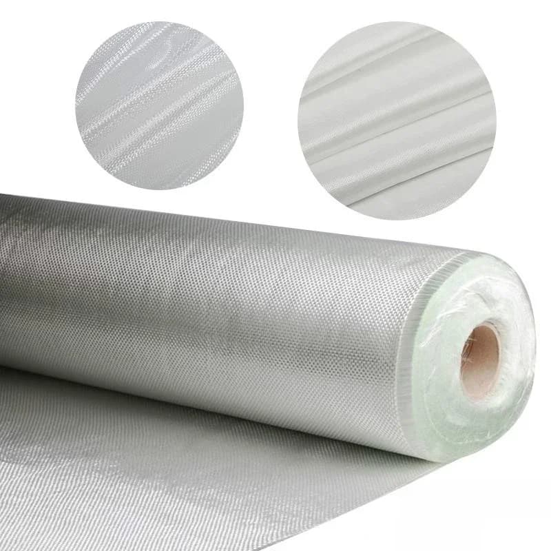 1 pièce de tissu en fibre de verre tissé 1,27x1m, armure simple, matériau de bricolage renforcé