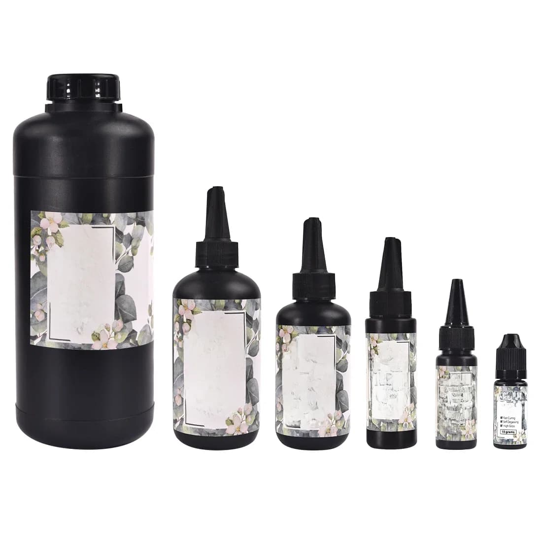 Colle de résine UV à séchage rapide pour bijoux, durcissement ultraviolet, durcissement solaire, activé par la lumière du soleil, bricolage dur, gel, 10g, 15g, 25g, 60g, 100g, 200g