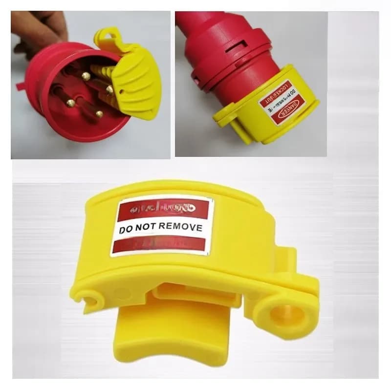 Verrouillage de prise industrielle polyvalent, adaptateur de prise d'alimentation avec verrouillage