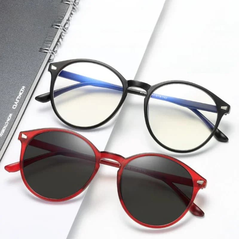 Montures de lunettes optiques finies anti-UV avec lentille de myopie pour femmes hommes soleil photochromisme lunettes degré oculo -1.0 à-6.0