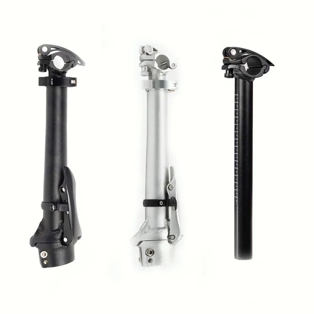 Tige de vélo pliante CNC, pour DAHON LITEPRO, guidon télescopique Double Direction, fourche 25.4mm 28.6mm