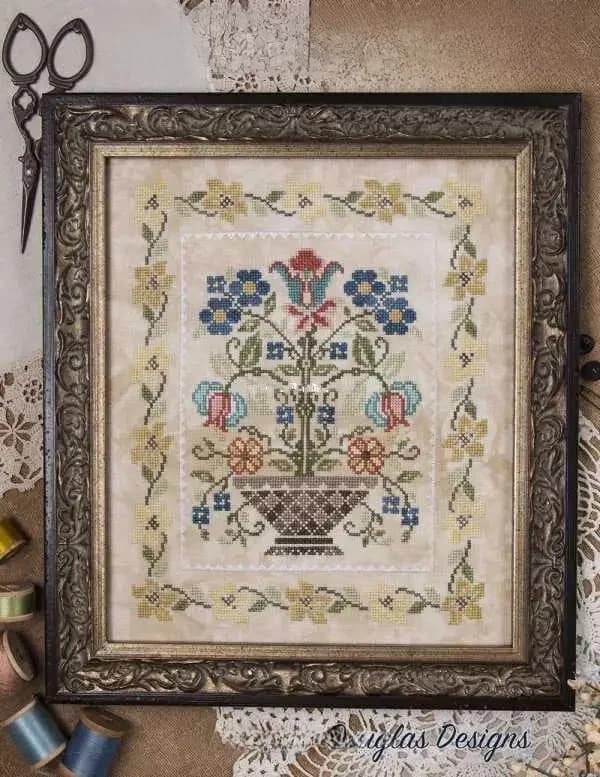 Kit de point de croix chinois, bouquet de Thanksgiving, broderie grossière, artisanat de lework, paquets de fil de tissu, 2, 34, 39
