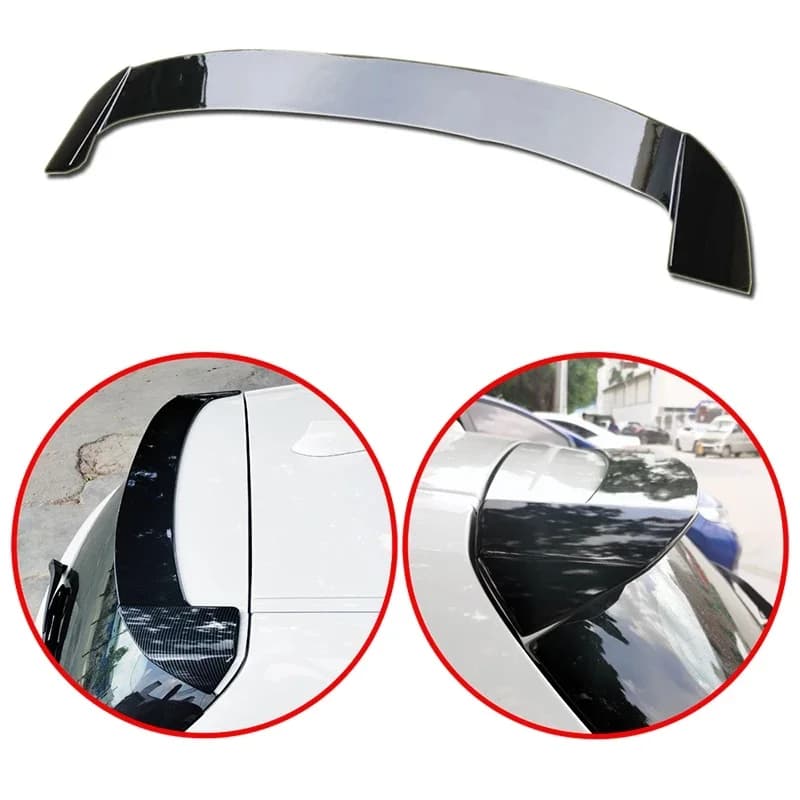 Aile de Toit Arrière en Fibre de Carbone ABS, Spomicrophone pour BMW Série 1 2011-2021 F20 F21 114i 116i 120i 125i 135i agglomi