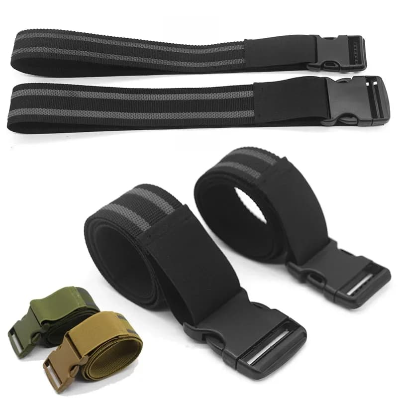 Sangle de cuisse élastique multi-usage tactique pour holster universel QLS 19 22 GL 17 M9, accessoires de chasse